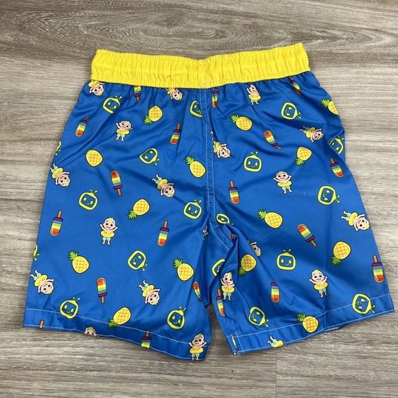 Cocomelon "JJ" Boys‎ 2 Pc Rash Guard Set 4T-Short Sleeve Top-Swim Shorts - Picture 11 of 14